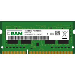 Pamięć RAM 4GB DDR3 do komputera IdeaCentre B540p B-Series Unbuffered PC3-12800U 0A65723