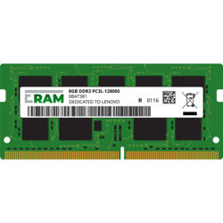 Pamięć RAM 8GB DDR3 do komputera IdeaCentre A540 A-Series Unbuffered PC3L-12800U 0B47381